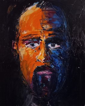 autoportret z mrokiem